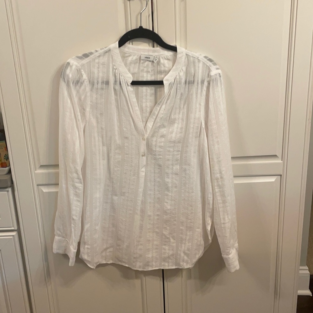 Vince white blouse